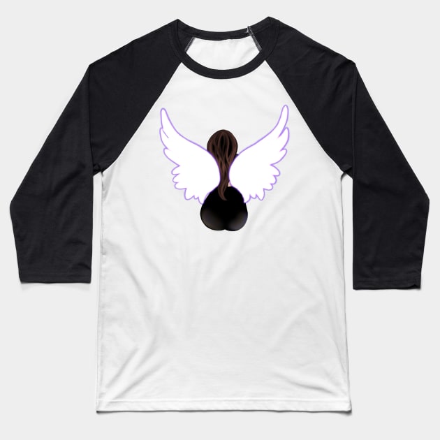 Angelic Baseball T-Shirt by Treasuredreams
